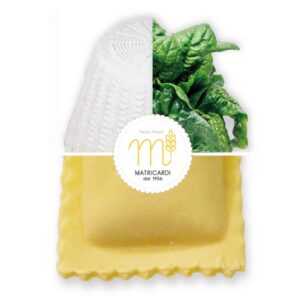 Ravioli <br />ricotta e spinaci