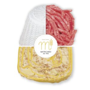 Medaglioni ricotta, carne e fiordilatte