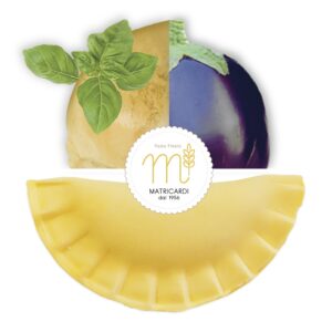 Pansotti  provola e melanzane