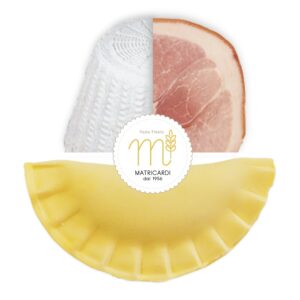 Pansotti ricotta e prosciutto cotto