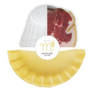 Pansotti ricotta e crudo