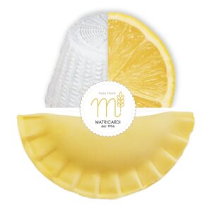 Pansotti ricotta e limone